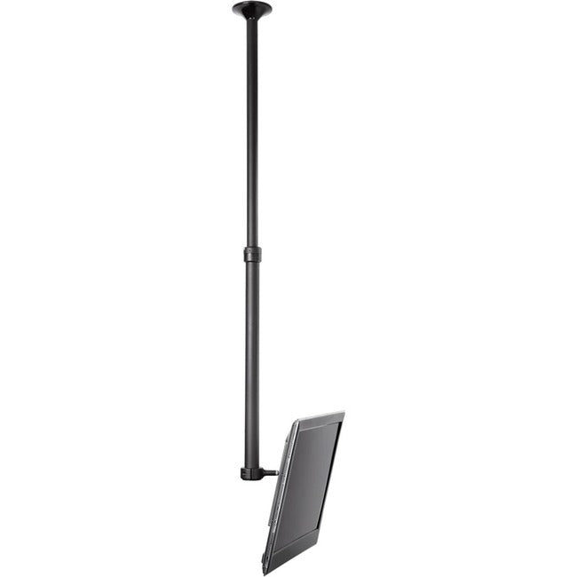 Atdec ceiling mount for medium display, long pole - Loads up to 55lb - Black - VESA 200x200