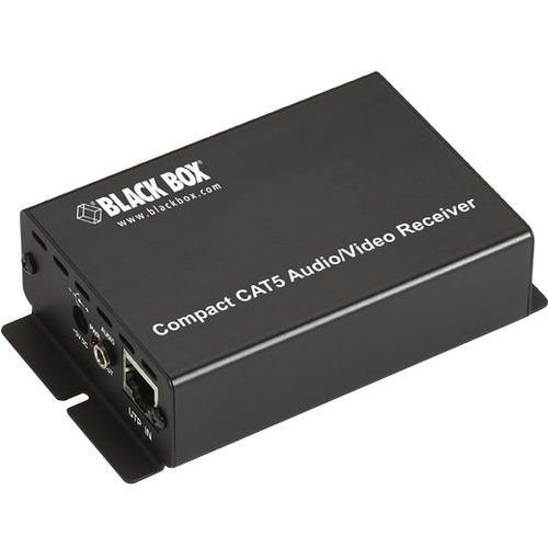 Black Box Compact CAT5 Audio-Video Receiver - American Tech Depot