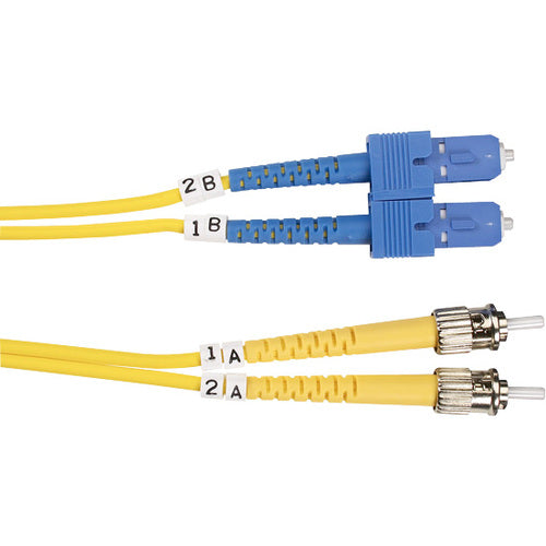 Black Box Single-Mode Value Line Patch Cable, ST-SC, 5-m (16.4-ft.) - American Tech Depot