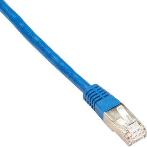 Black Box CAT6 250-MHz Shielded, Stranded Cable SSTP (PIMF), PVC, Blue, 7-ft. (2.1-m) - American Tech Depot