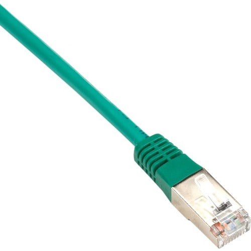 Black Box CAT6 250-MHz Shielded, Stranded Cable SSTP (PIMF), PVC, Green, 7-ft. (2.1-m) - American Tech Depot