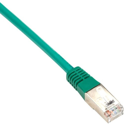 Black Box Cat6 250-MHz Shielded, Stranded Cable SSTP (PIMF), PVC, Green, 15-ft. (4.5-m) - American Tech Depot