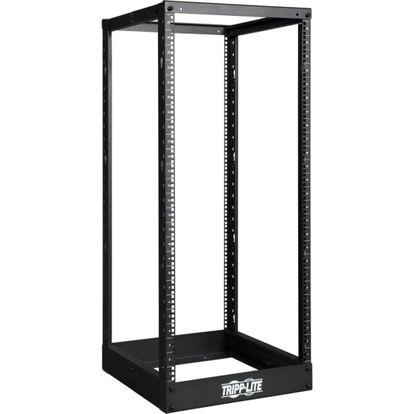 Tripp Lite 25U 4-Post Open Frame Rack Cabinet Square Holes 1000lb Capacity - American Tech Depot