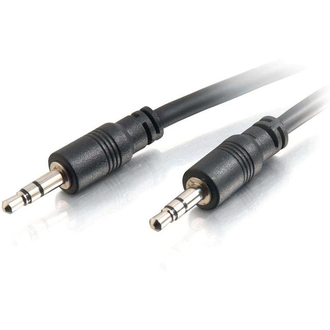 C2G 25ft CMG-Rated 3.5mm Stereo Audio Cable With Low Profile Connectors - American Tech Depot