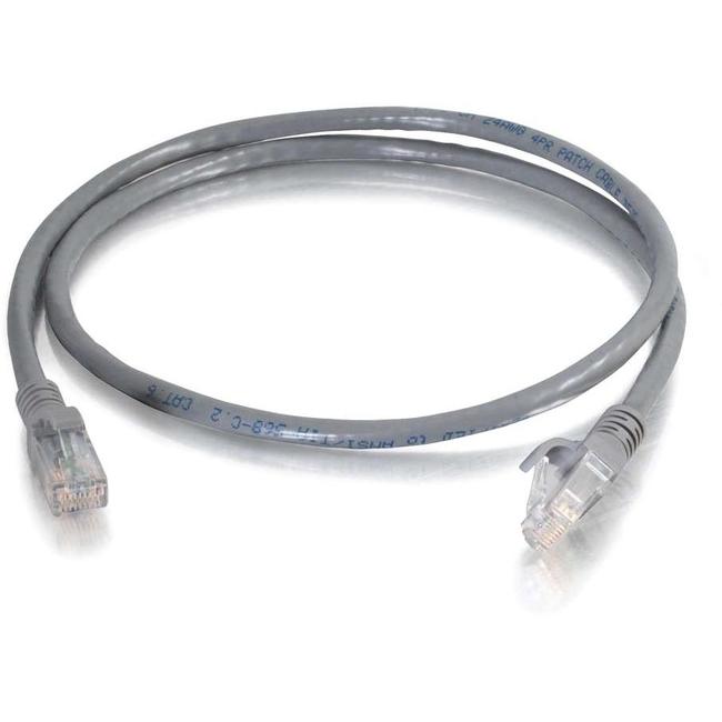 C2G 10 ft Cat6 Snagless Unshielded (UTP) Network Patch Cable (TAA) - Gray - American Tech Depot