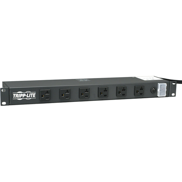 Tripp Lite Power Strip Rackmount Metal 120V 5-20R 12 Outlet 15' Cord 1URM - American Tech Depot