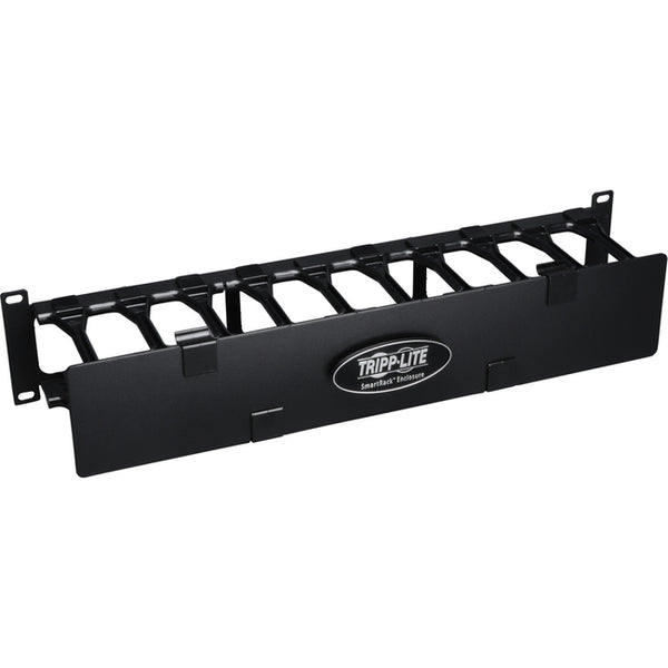 Tripp Lite Rack Enclosure Horizontal Cable Manager Steel w Finger Duct 2URM - American Tech Depot