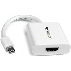 StarTech.com Mini DisplayPort to HDMI Video Adapter Converter - White - American Tech Depot