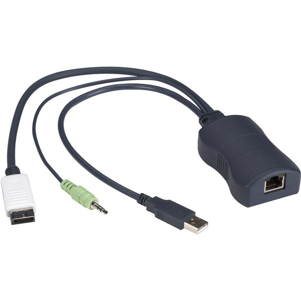 Black Box CX Series Server Access Module - DisplayPort, USB, and Audio, CATx - American Tech Depot