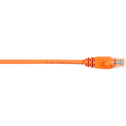 Black Box CAT5e Value Line Patch Cable, Stranded, Orange, 5-ft. (1.5-m) - American Tech Depot