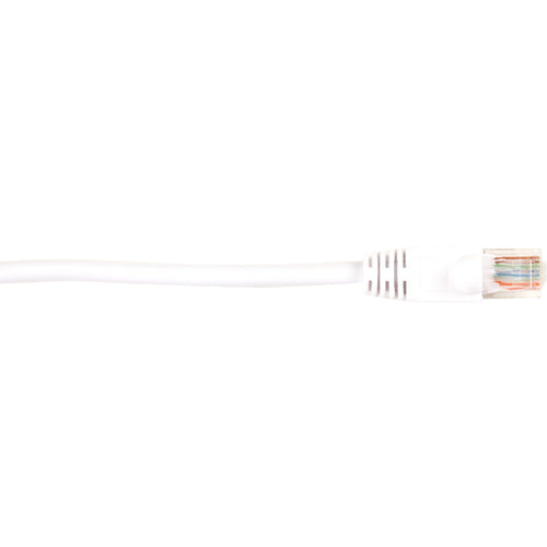 Black Box CAT5e Value Line Patch Cable, Stranded, White, 7-ft. (2.1-m) - American Tech Depot