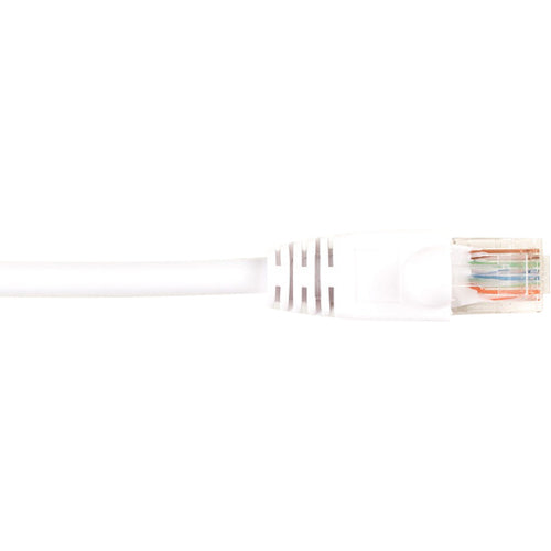 Black Box CAT6 Value Line Patch Cable, Stranded, White, 7-ft. (2.1-m) - American Tech Depot