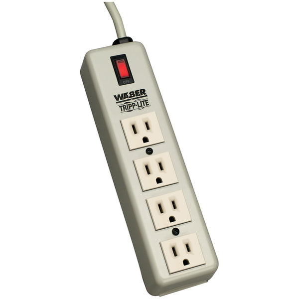 Tripp Lite Waber Industrial Power Strip 4 outlets 6' Cord 5-15P - American Tech Depot