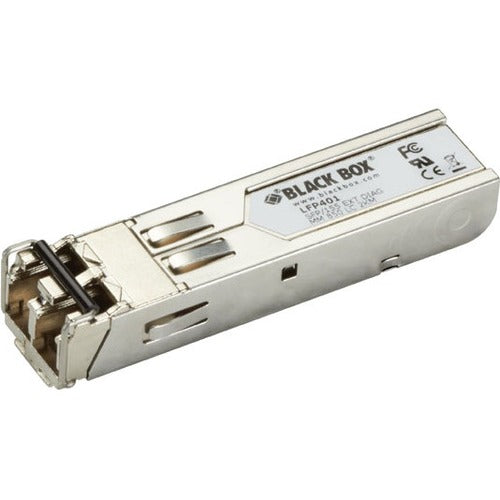 Black Box SFP, 155-Mbps Fiber with Extended Diagnostics, 850-nm Multimode, LC, 2 km