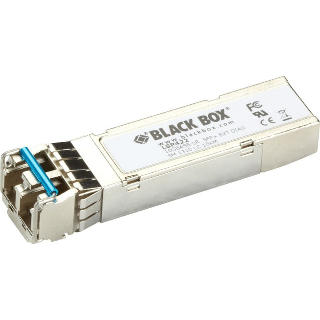 Black Box 10GBASE-SR SFP+, 1310-nm Single-Mode, 10 km, LC