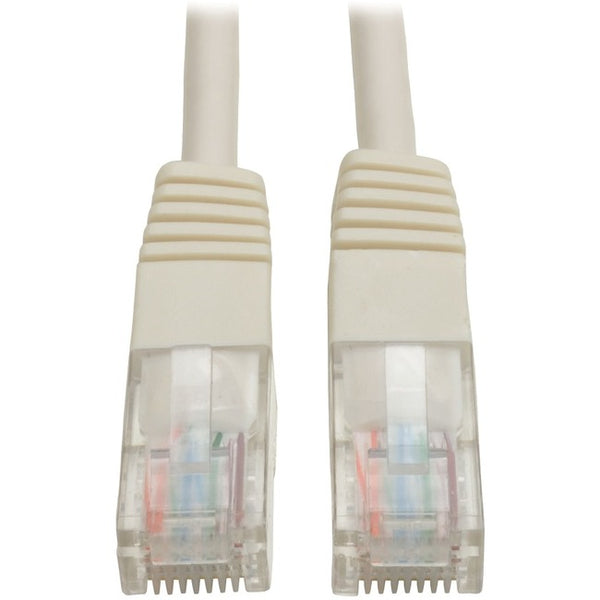 Tripp Lite 6ft Cat5e - Cat5 350MHz Molded Patch Cable RJ45 M-M White 6' - American Tech Depot