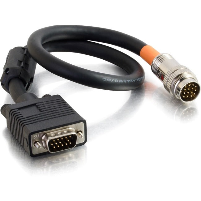 C2G 1.5ft RapidRun VGA (HD15) Flying Lead - American Tech Depot