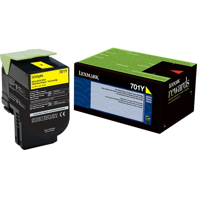 Lexmark 701Y Toner Cartridge - American Tech Depot