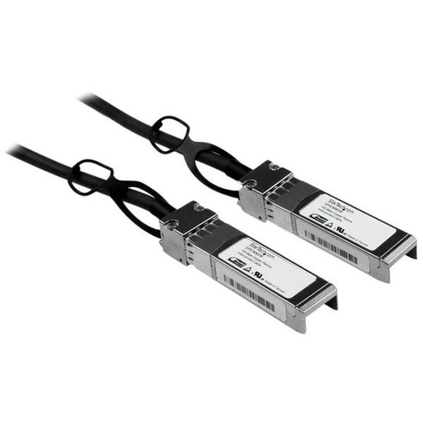 StarTech.com 2m 10G SFP+ to SFP+ Direct Attach Cable for Cisco SFP-H10GB-CU2M - 10GbE SFP+ Copper DAC 10 Gbps Passive Twinax - American Tech Depot