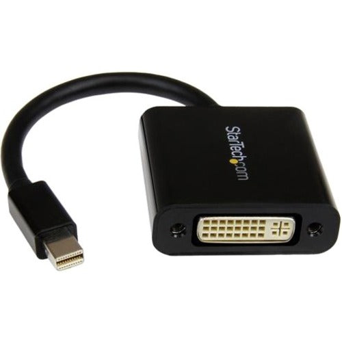 StarTech.com Mini DisplayPort® to DVI Video Adapter Converter - Black Mini DP to DVI - 1920x1200 - American Tech Depot