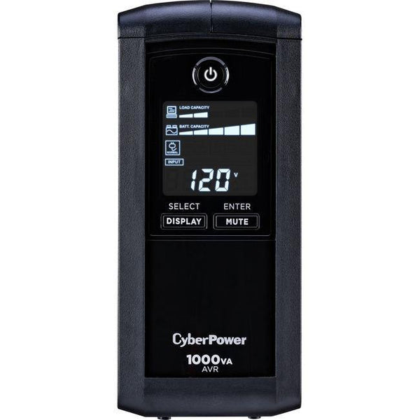 CyberPower Intelligent LCD CP1000AVRLCD 1000VA Tower UPS - American Tech Depot