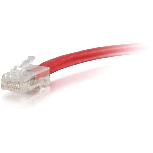 C2G-1ft Cat6 Non-Booted Unshielded (UTP) Network Patch Cable - Red - American Tech Depot