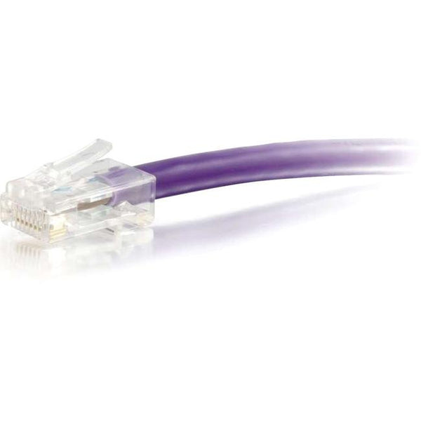 C2G-1ft Cat6 Non-Booted Unshielded (UTP) Network Patch Cable - Purple - American Tech Depot