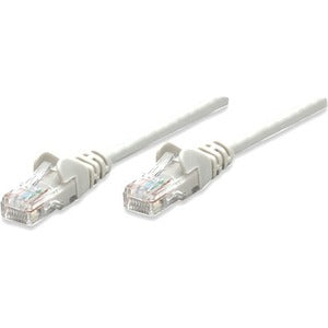 Intellinet Network Solutions Cat6 UTP Network Patch Cable, 1.5 ft (0.5 m), Gray