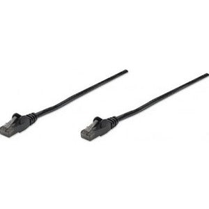 Intellinet Network Solutions Cat6 UTP Network Patch Cable, 1.5 ft (0.5 m), Black - American Tech Depot