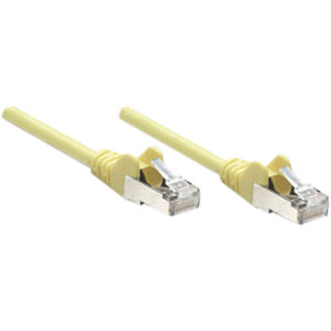 Intellinet Network Solutions Cat6 UTP Network Patch Cable, 5 ft (1.5 m), Yellow - American Tech Depot