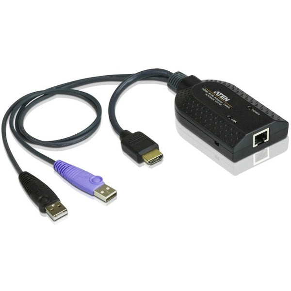 ATEN HDMI USB Virtual Media KVM Adapter Cable with Smart Card Reader (CPU Module)-TAA Compliant - American Tech Depot