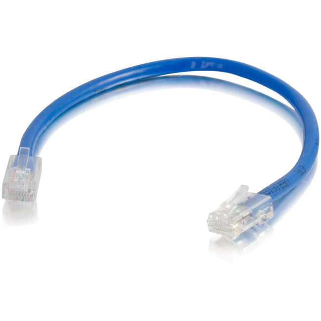 C2G 6in Cat6 Non-Booted Unshielded (UTP) Network Patch Cable - Blue - American Tech Depot