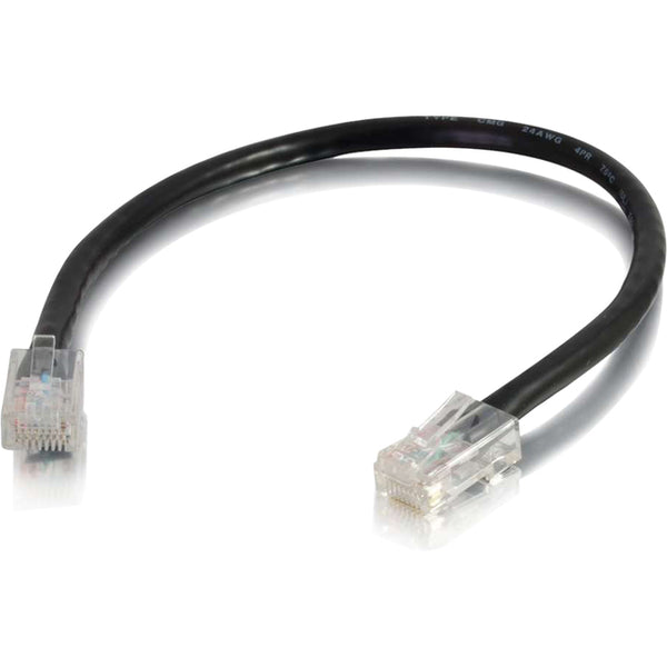 C2G 6in Cat6 Non-Booted Unshielded (UTP) Network Patch Cable - Black - American Tech Depot