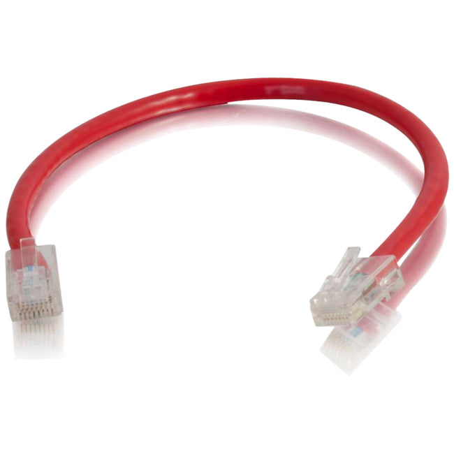 C2G 6in Cat6 Non-Booted Unshielded (UTP) Network Patch Cable - Red - American Tech Depot