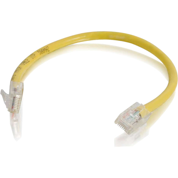 C2G 6in Cat6 Non-Booted Unshielded (UTP) Network Patch Cable - Yellow - American Tech Depot