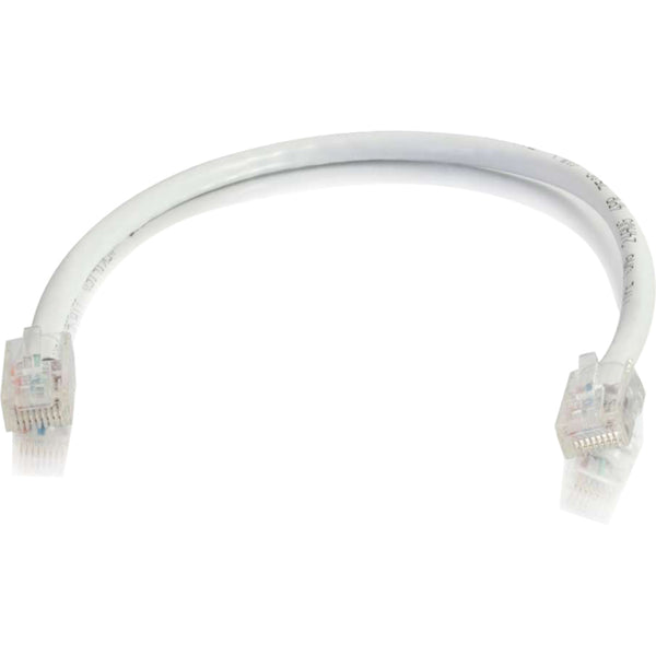 C2G 6in Cat6 Non-Booted Unshielded (UTP) Network Patch Cable - White - American Tech Depot