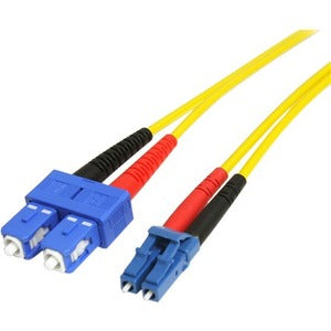 StarTech.com 7m Fiber Optic Cable - Single-Mode Duplex 9-125 - LSZH - LC-SC - OS1 - LC to SC Fiber Patch Cable - American Tech Depot