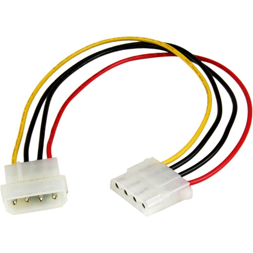 StarTech.com 12in LP4 Power Extension Cable - M-F