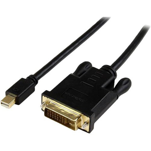 StarTech.com 6 ft Mini DisplayPort to DVI Active Adapter Converter Cable - mDP to DVI 1920x1200 - Black - American Tech Depot