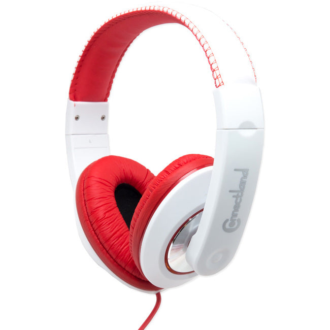 SYBA Multimedia Binaural Design Red - White Headset