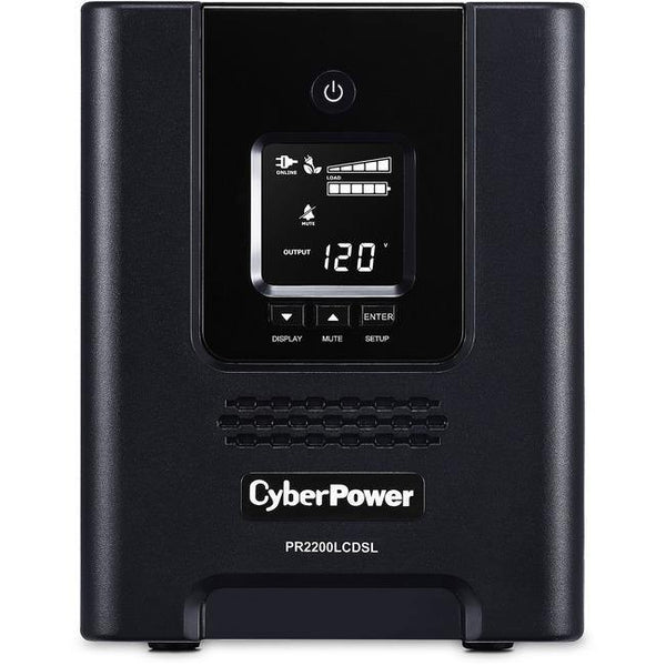 CyberPower Smart App Sinewave PR2200LCDSL 2070VA Pure Sine Wave Tower LCD UPS - American Tech Depot