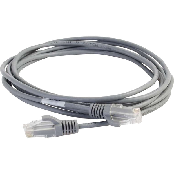 C2G 9ft Cat6 Snagless Unshielded (UTP) Slim Network Patch Cable - Gray - American Tech Depot