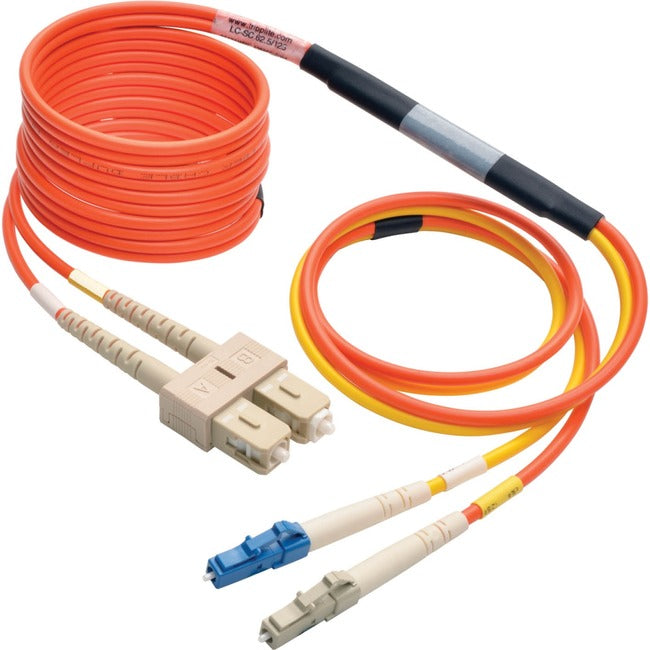 Tripp Lite 2M Fiber Optic Mode Conditioning Patch Cable LC-SC 6' 6ft 2 Meter - American Tech Depot