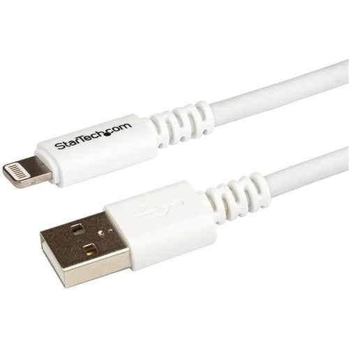 StarTech.com 3m (10ft) Long White Apple® 8-pin Lightning Connector to USB Cable for iPhone - iPod - iPad - American Tech Depot