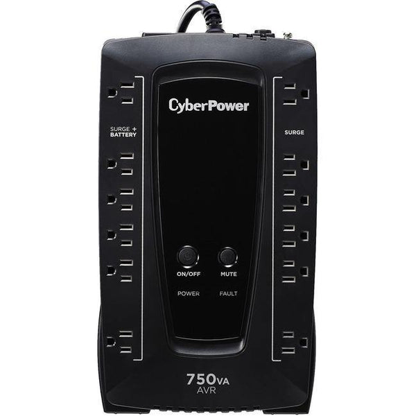 CyberPower AVR Series AVRG750U 750VA 450W Desktop UPS with AVR and USB - American Tech Depot