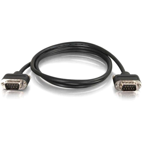 C2G 10ft CMG-Rated DB9 Low Profile Null Modem M-M - American Tech Depot