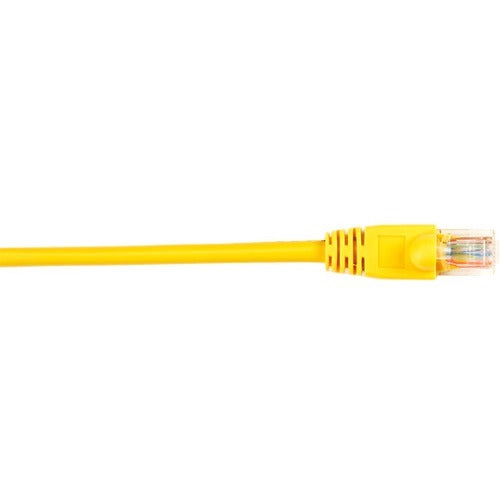 Black Box CAT5e Value Line Patch Cable, Stranded, Yellow, 6-ft. (1.8-m) - American Tech Depot