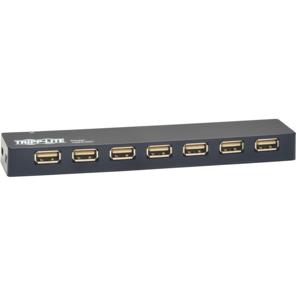 Tripp Lite 7-Port USB 2.0 Mobile Hi-Speed Hub Notebook Laptop Bus Power AC - American Tech Depot