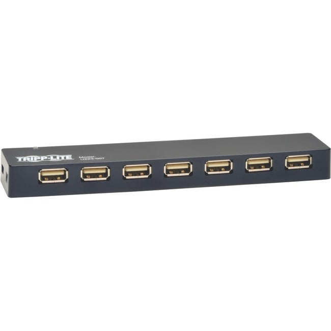 Tripp Lite 7-Port USB 2.0 Mobile Hi-Speed Hub Notebook Laptop Bus Power AC - American Tech Depot