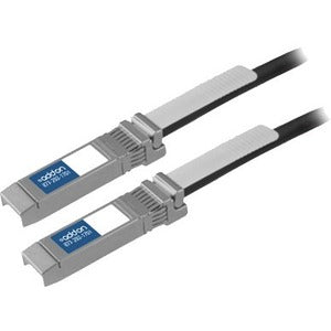 AddOn Cisco SFP-H10GB-CU5M to Cisco Meraki MA-CBL-TA-5M Compatible TAA Compliant 10GBase-CU SFP+ to SFP+ Direct Attach Cable (Passive Twinax, 5m) - American Tech Depot